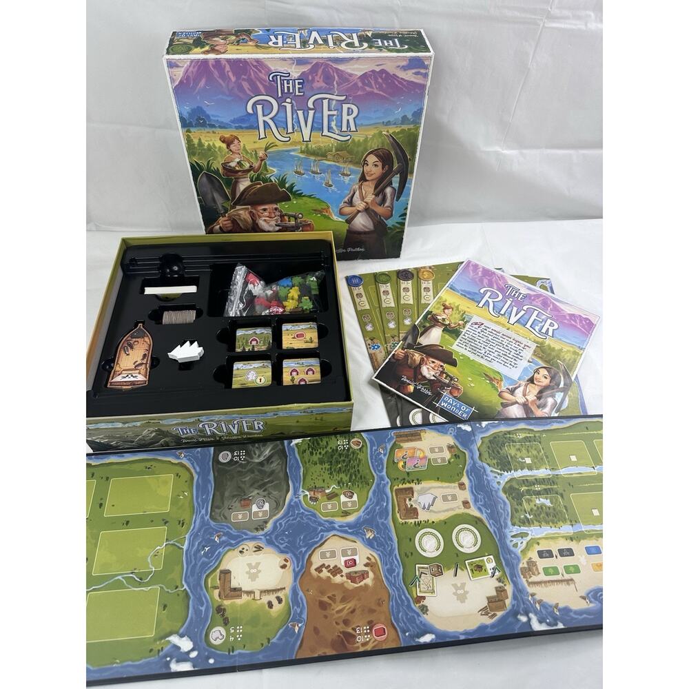 THE RIVER BOARD GAME Multiplayer Days Of Wonder Ismael Perrin